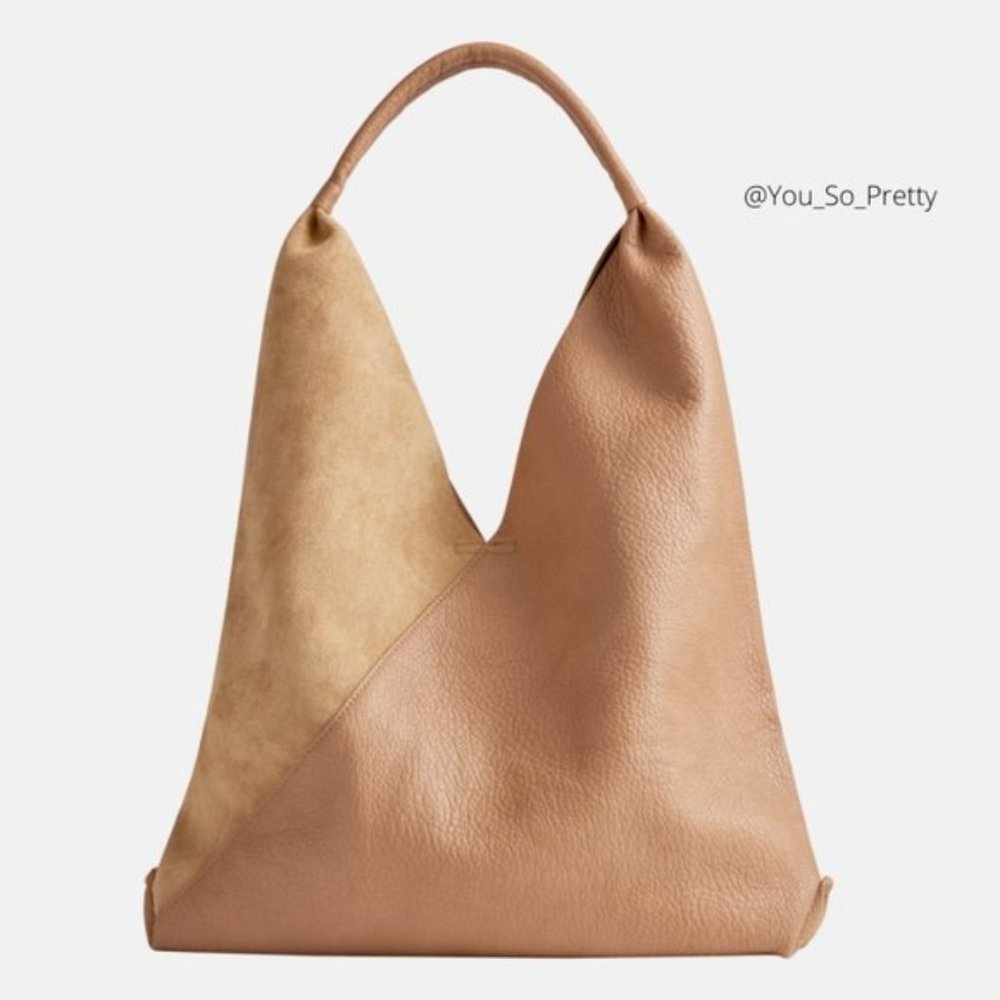 SHIRALEAH Arden Tote NWT - Vegan Suede & Leather